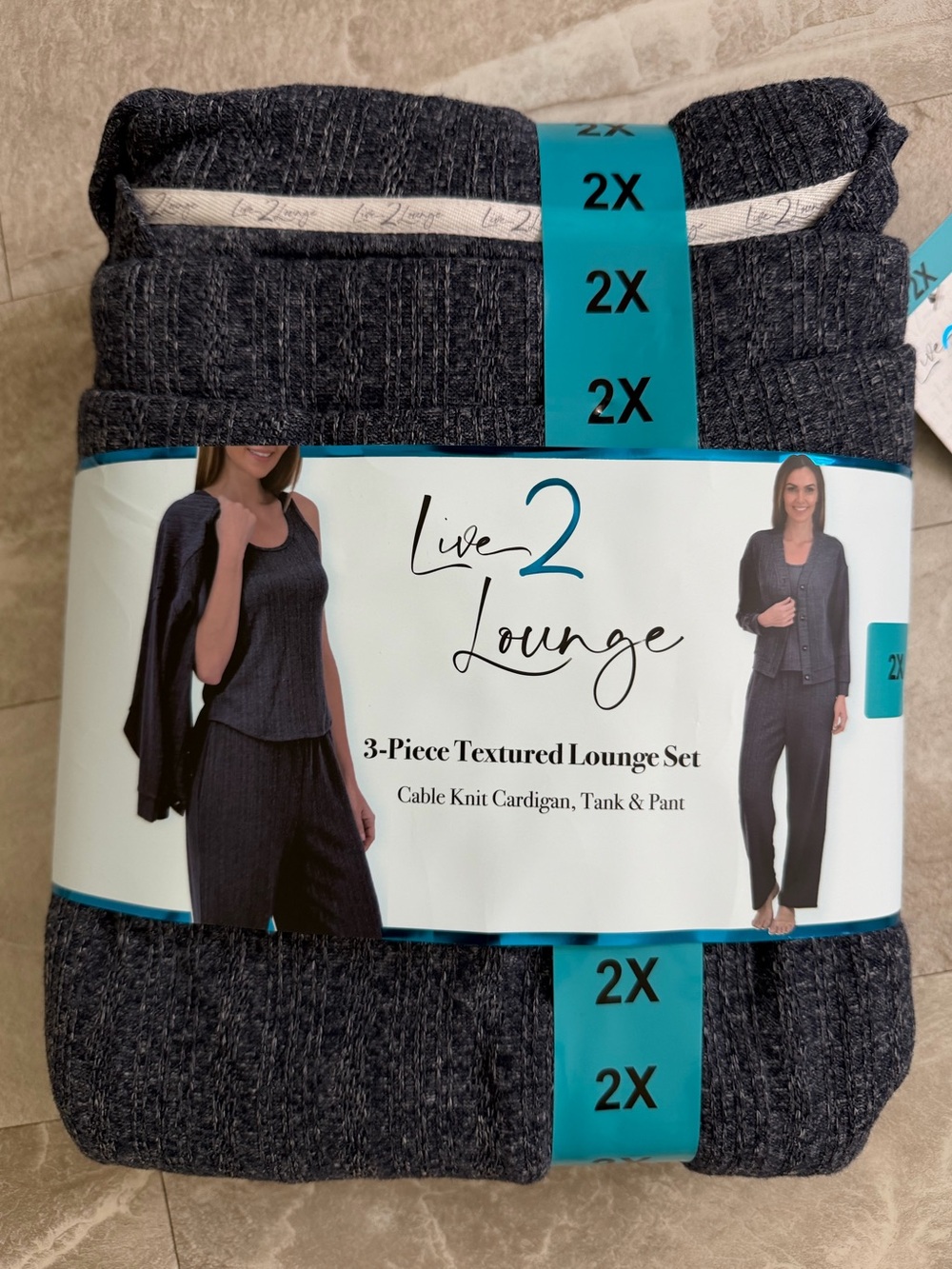 Live 2 Lounge 3 Piece Set Size 2x